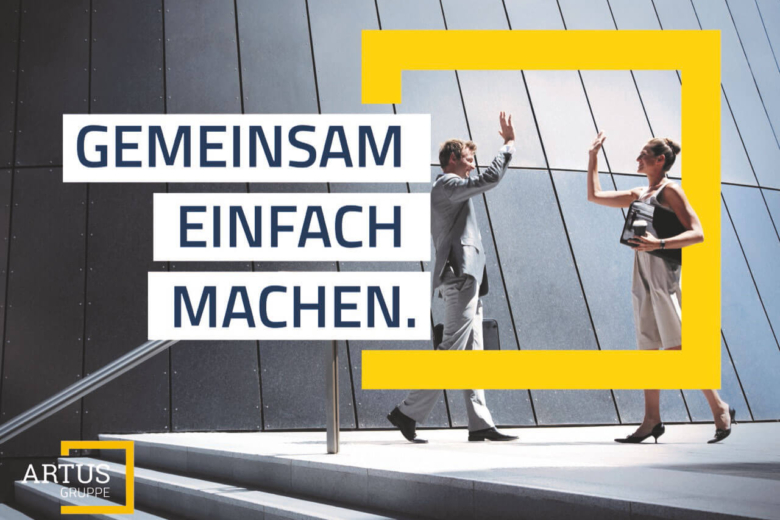 Key Visual der ARTUS Gruppe – Gemeinsam einfach machen