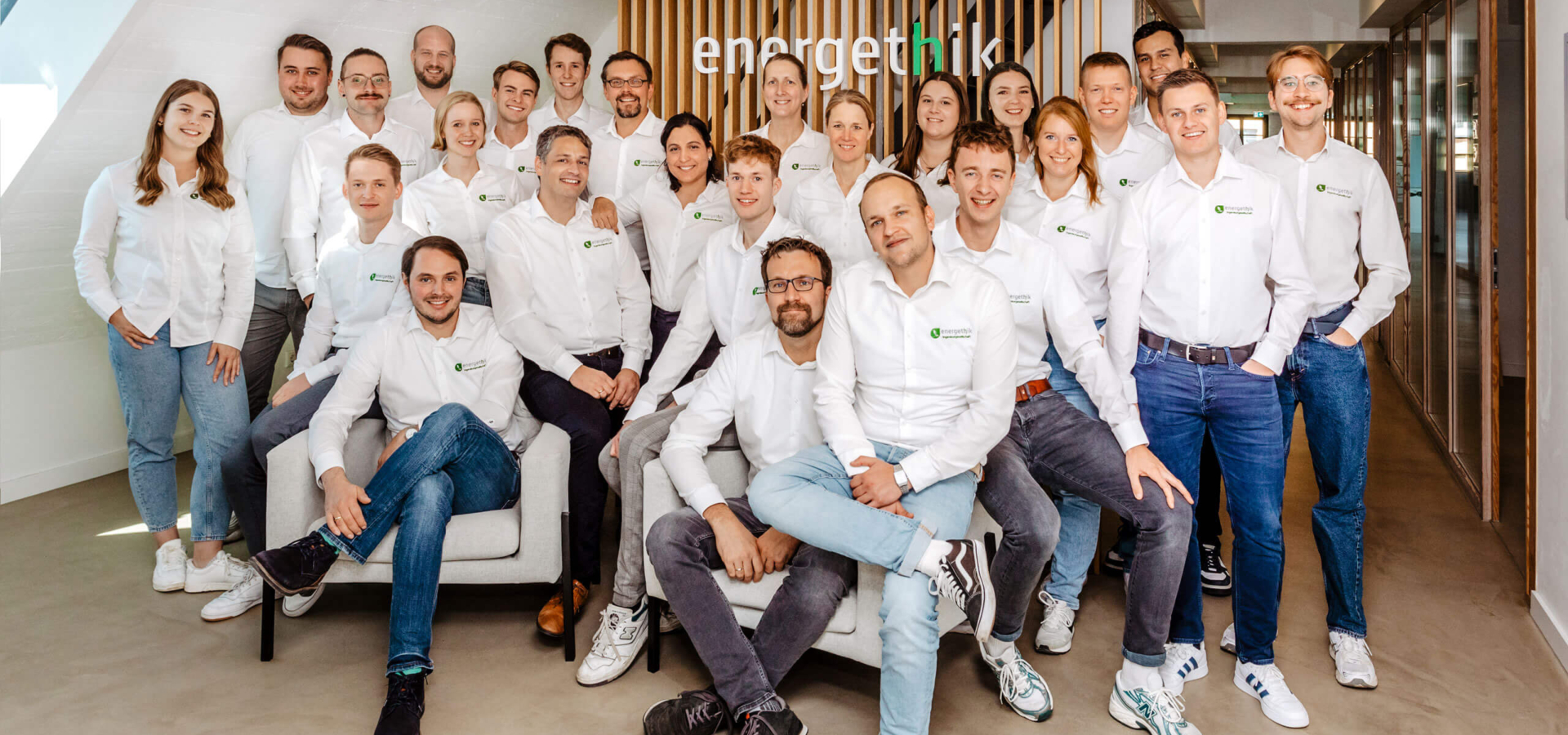 Team von energethik – Gruppenbild