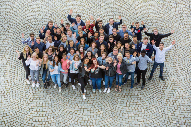 Gruppenbild der Sievert SE Azubis