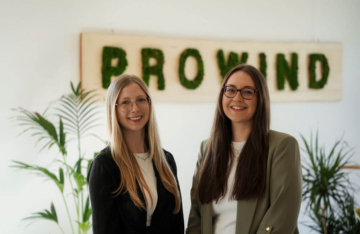 Christine Pieper und Nicole Meier von Prowind