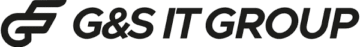 Logo der G&S IT Group mit schwarzer Wort-Bild-Marke