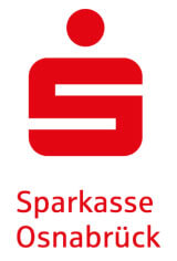Logo der Sparkasse Osnabrück mit rotem S-Symbol und Schriftzug auf weißem Hintergrund.